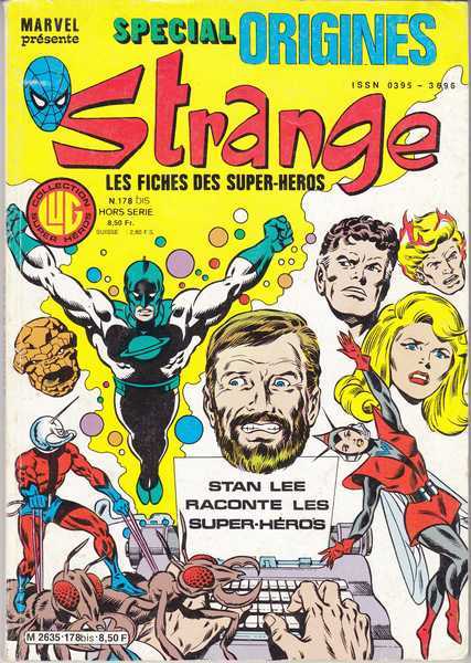 Collectif, Strange special origines n178 bis