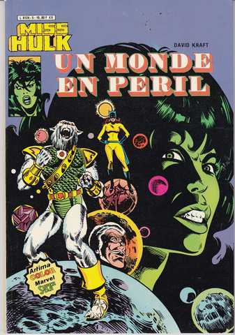 Kraft David, Miss Hulk n5 - Un monde en peril