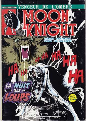 Moench Doug & Sienkiewicz Bill, Moon knight n03 - La nuit des loups