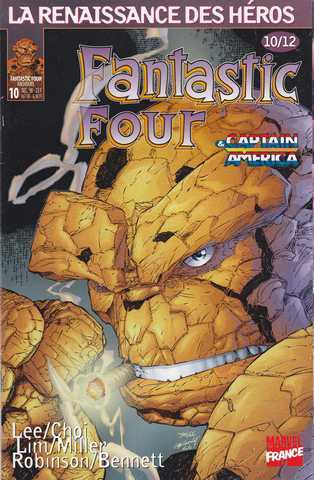 Collectif, La renaissance des heros n10 - fantastic four & Captain America