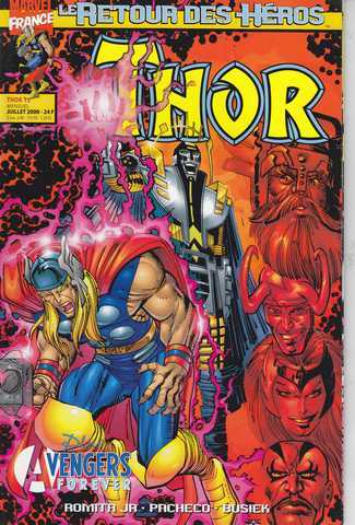 Collectif, Le retour des heros - Thor n13