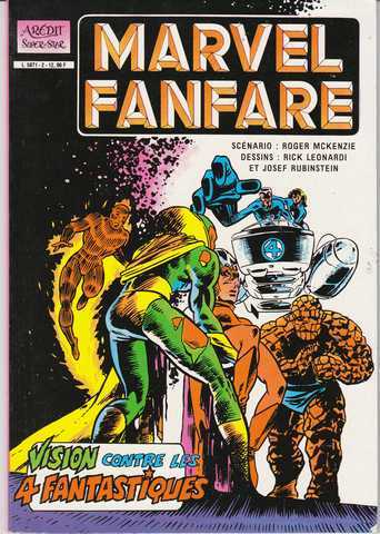 Collectif, Marvel fanfare n2 - Vision contre les 4 fantastiques