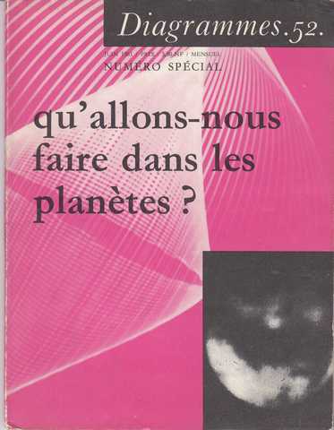 Collectif, Diagrammes n�52 - Qu'allons nous faire dans les plan�tes ?