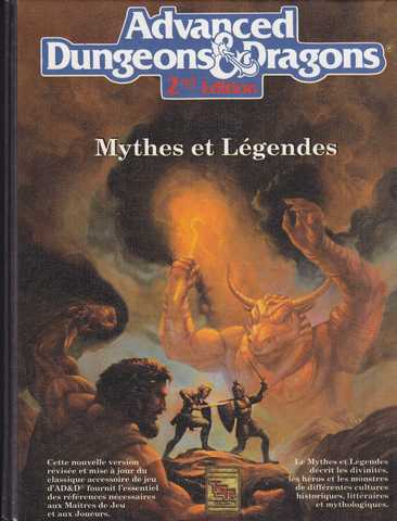 Collectif, Advanced Dungeons & Dragons - Mythes et lgendes