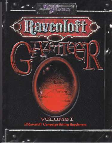 Collectif, Ravenloft gazeteer volume 1