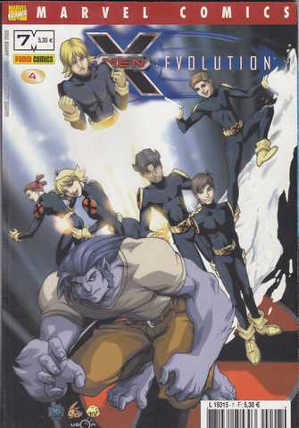 Collectif, marvel manga n°7 - X-men evolution 4 - Un ange en enfer