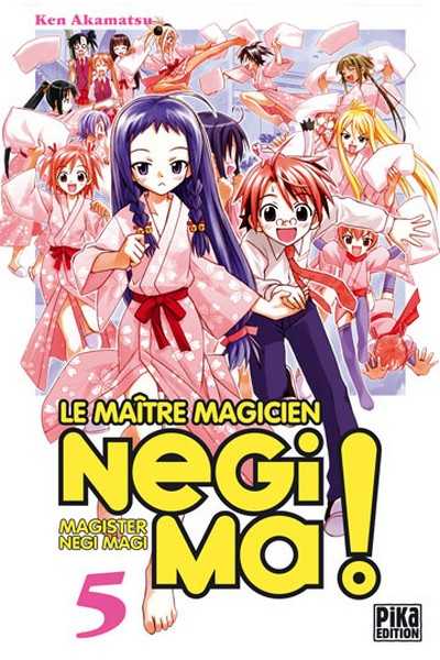 Akamatsu Ken, Le maitre magicien Negima 5