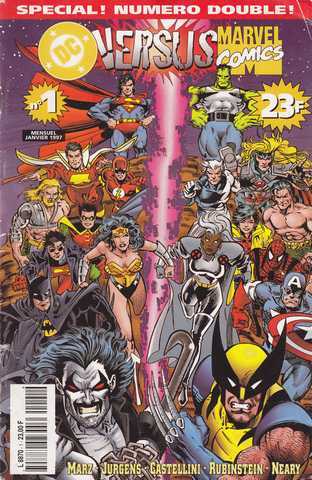 Collectif, DC versus Marvel n01