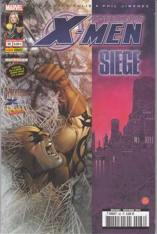 Collectif, Astonishing X-men n°66 - Siege
