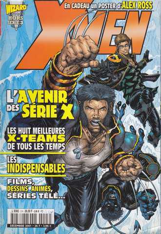 Collectif, wizard hors srie n3 - spcial x-men avec poster