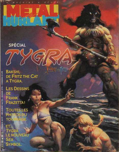 Collectif, Mtal hurlant spcial n3 - Tygra Fire and ice