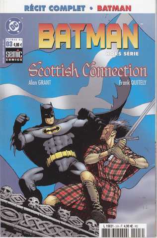 Collectif, Batman hors srie n03 - Scottish Connection