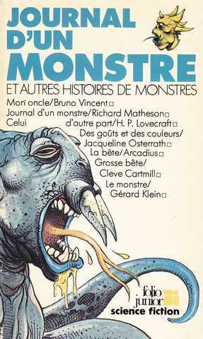 Collectif, Journal d'un monstre et autres histoires de monstres