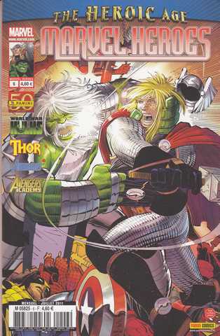 Collectif, marvel heroes (The Heroic Age)  n06 - Le plus fort du monde