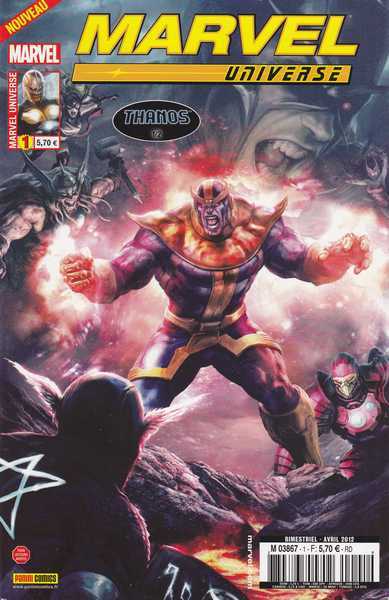 Collectif, Marvel Universe n1 - Thanos 1/2