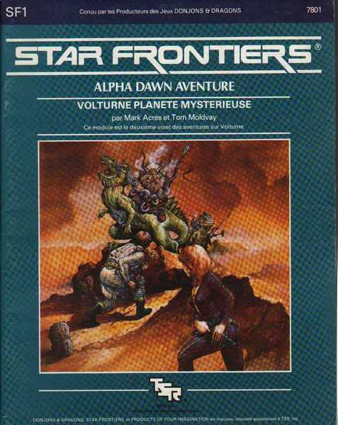 Acres Mark & Moldvay Tom, Star Frontiers - Volturne plante mystrieuse