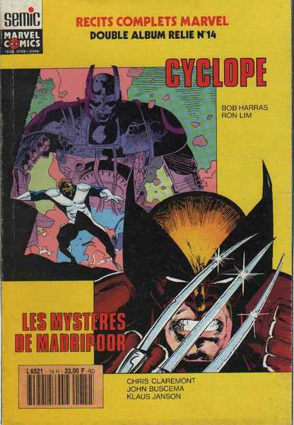 Collectif, Album double n14 - Les mystres de madripoor & Cyclope