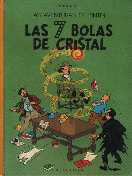 Herg, Tintin 13 -  las 7 Bolas de Cristal - dition espagnole