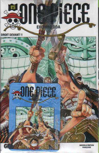 Oda Eiichiro, One piece 15 dition originale avec magnet