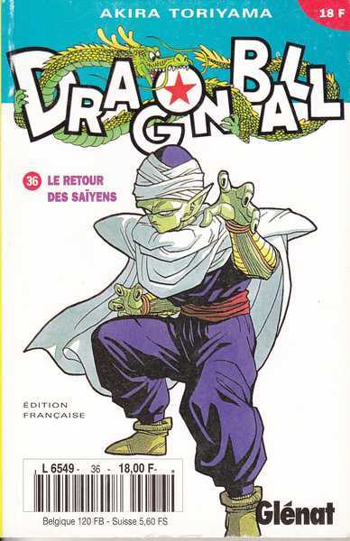 Toriyama Akira, Dragon Ball mensuel 36 - Le retour des Sayens