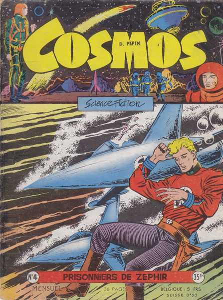 Collectif, Cosmos n04 - Prisonniers de zephir