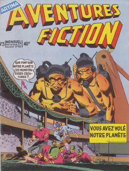 Collectif, Aventures fiction n03