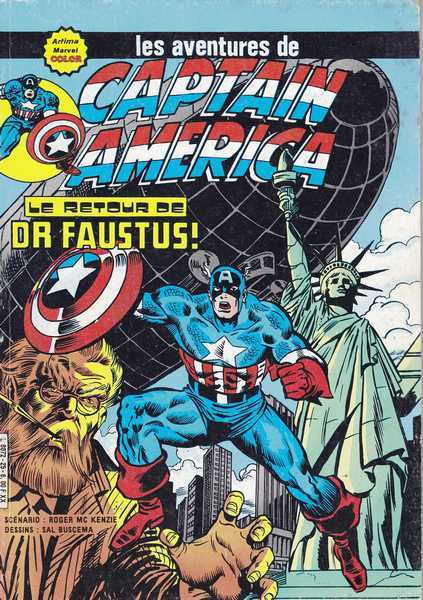 Kirby Jack, Captain America n25 - Le retour du Dr Faustus