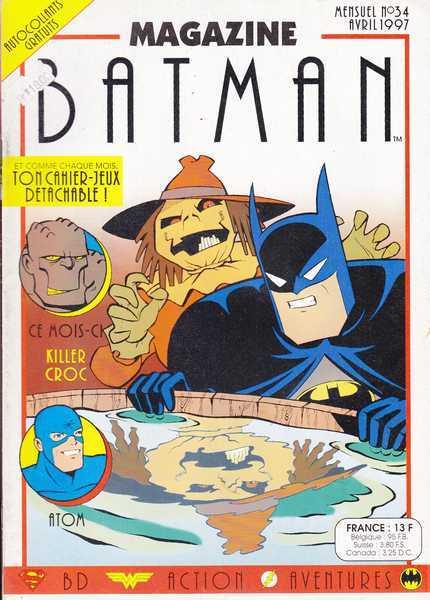 Collectif, Batman magazine n34