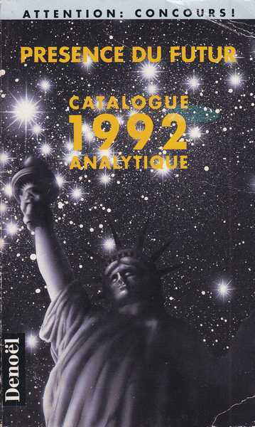 Collectif, Catalogue 1992 analytique