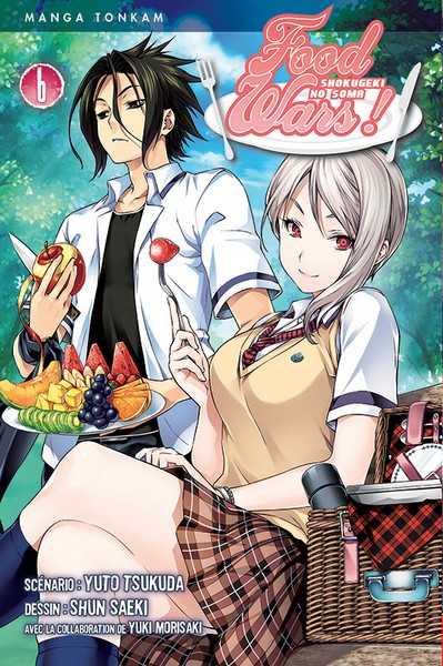 Tsukuda & Morisaki, Food Wars ! 6