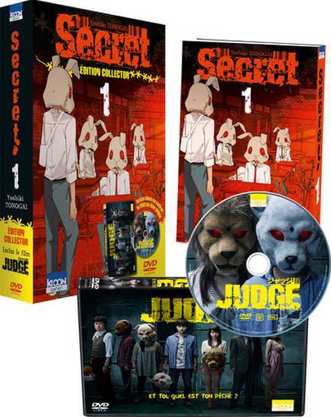 Tonogai Yoshiki, Secret 1 + DVD du film Judge