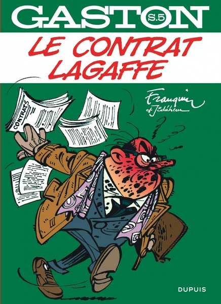 Franquin & Jidehem, Gaston hors srie - Le contrat de Lagaffe