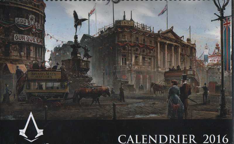 Collectif, Assassin's creed Syndicate - Calendrier 2016