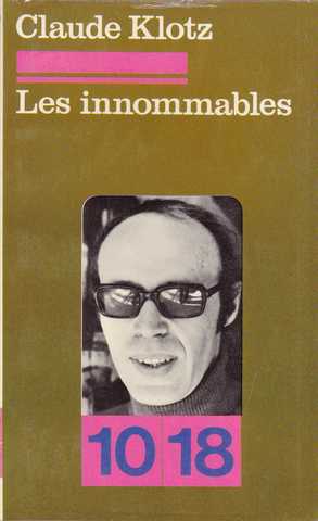 Klotz & Gourmelin, Les innommables