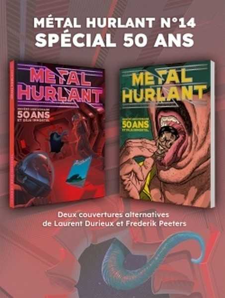 Collectif, Métal Hurlant 14 - Numéro anniversaire 50 ans