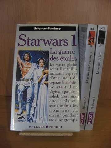 Lucas George, La guerre des toiles 4, 5 & 6 - la guerre des toiles ;  l'empire contre-attaque ; Le retour du jedi