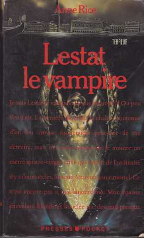 Rice Anne , Lestat Le vampire