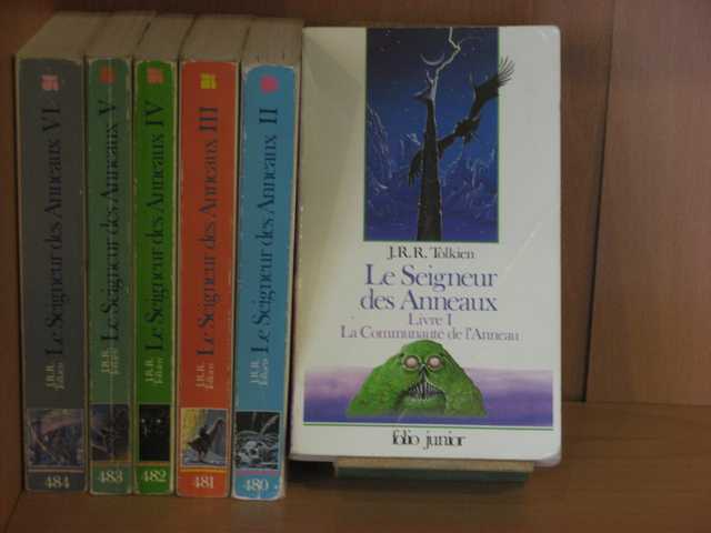 Tolkien J.r.r., Le seigneur des anneaux  - Livre 1, 2, 3, 4, 5 & 6 : La communaut de l'anneau ; Les deux tours ; Le retour du roi