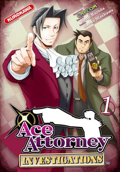 Kuroda/maekawa, Ace Attorney Investigations - Tome 1 - Vol0 1