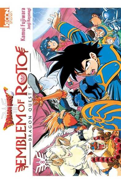 Fujiwara/koyanagi, Dragon Quest - Emblem Of Roto T08 - Vol08