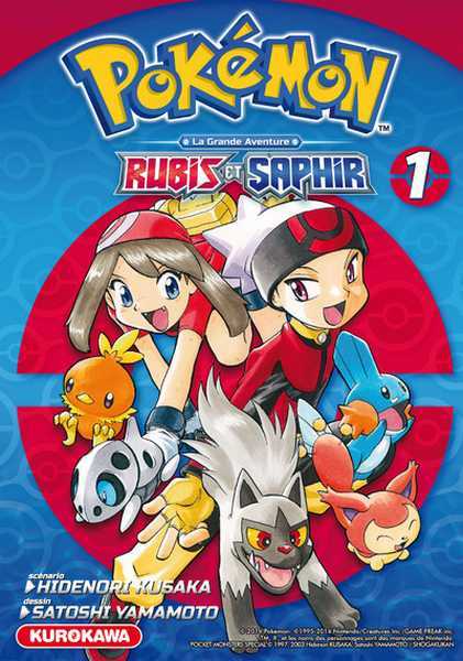Kusaka/yamamoto, Pokemon Rubis Et Saphir - Tome 1 - Vol01