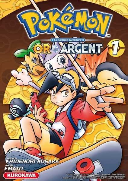 Kusaka/mato, Pokemon Or Et Argent - Tome 1 - Vol01