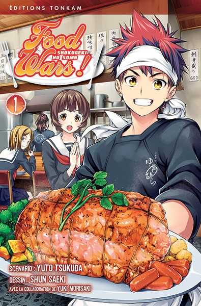 Tsukuda/saeki, Food Wars ! T01