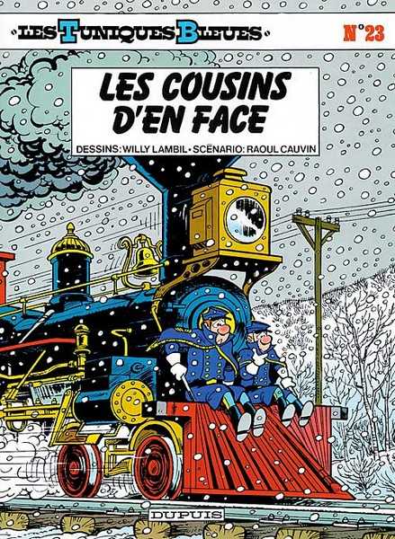 Cauvin/lambil, Les Tuniques Bleues - Tome 23 - Les Cousins D'en Face