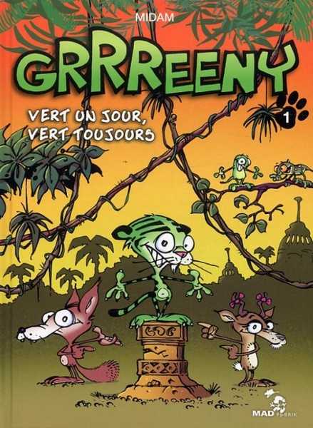 Midam, Grrreeny - Tome 01 - Vert Un Jour, Vert Tou
