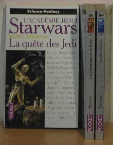 L'academie Jedi 1, 2 & 3 - La quete des jedi ; Sombre disciple ; les champions de la force