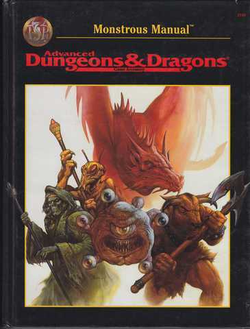 Advanced Dungeons & Dragons - Monstrous manual