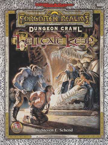 Hellgate keep (cran & scnario, manque 2 fiches cartonnes)