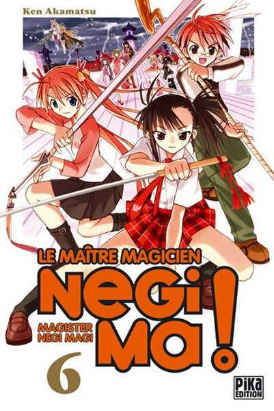 Le maitre magicien Negima 6