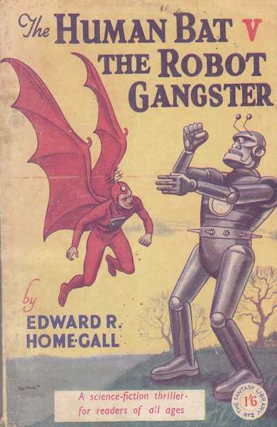 The human Bat V The robot gangster